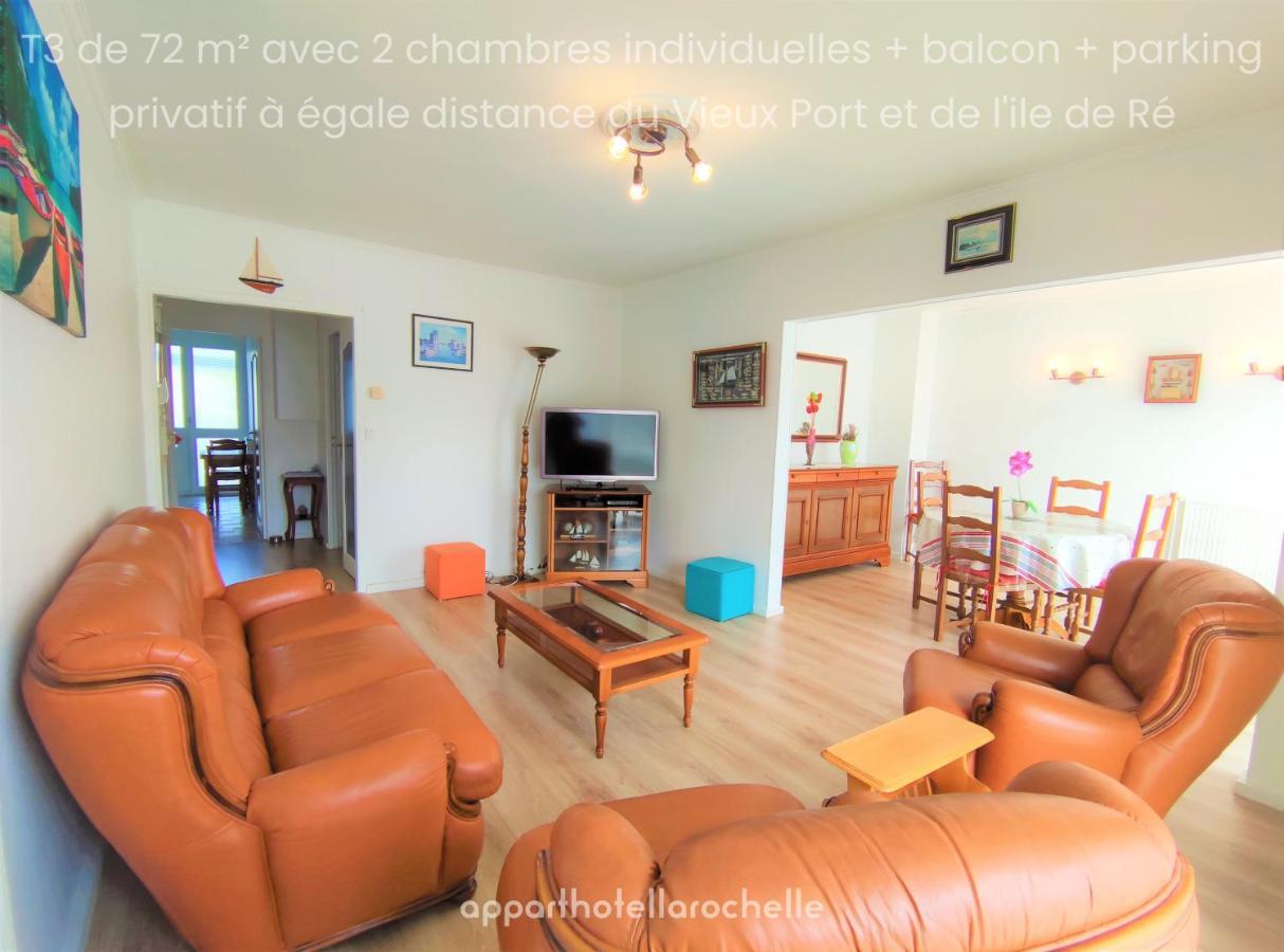 5 appartements indépendants situés à mi-chemin entre le Vieux Port et le Pont de l île de Ré La Rochelle  Exterior foto