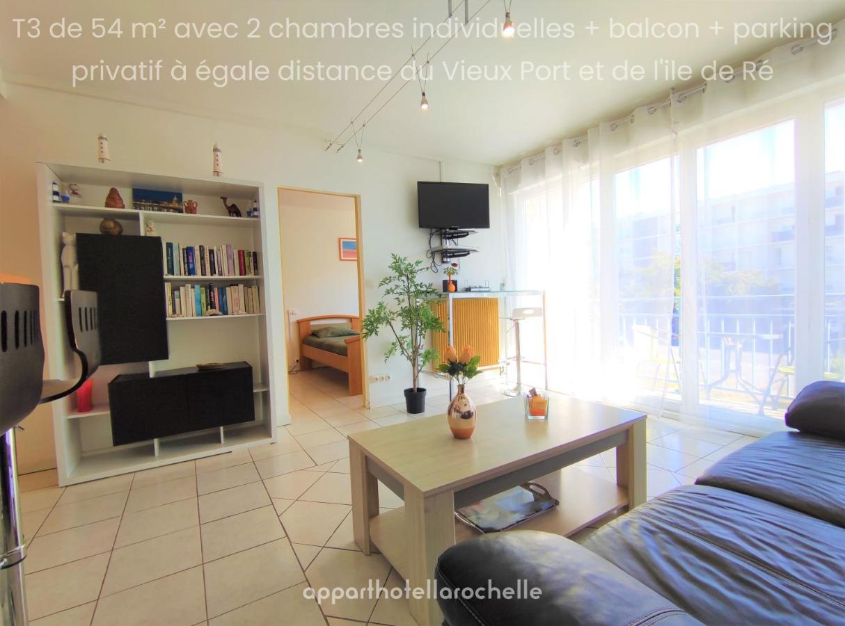 5 appartements indépendants situés à mi-chemin entre le Vieux Port et le Pont de l île de Ré La Rochelle  Exterior foto